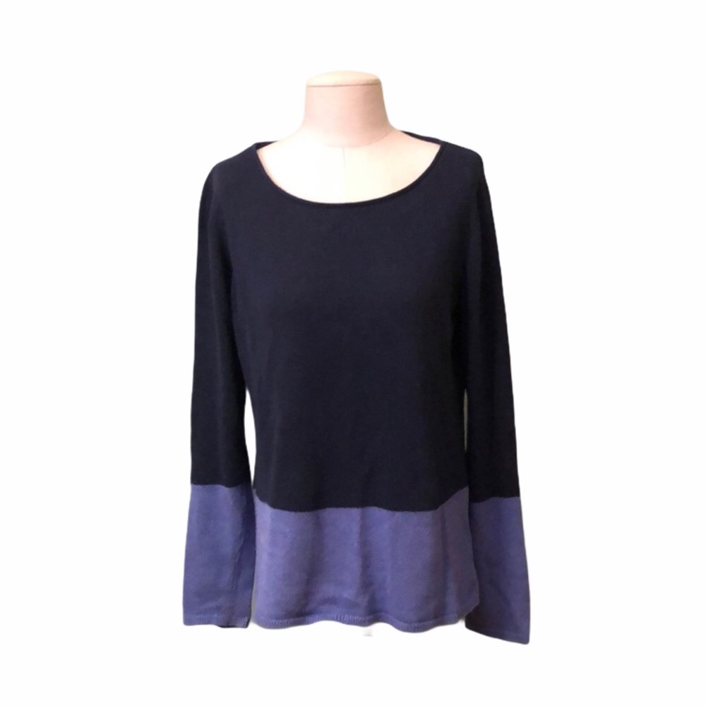 Old Navy blue color block sweater size Large